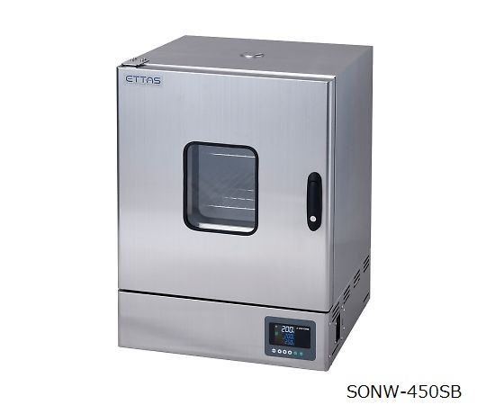 Tủ sấy đối lưu tự nhiên có cửa quan sát AS ONE 1-9001-52-22 SONW-450SB, 300oC 91 lít